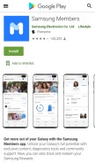 How ownershubsamsung.com looks like on a mobile device such as an iPhone.