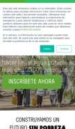 How oxfamintermon.org looks like on a mobile device such as an iPhone.