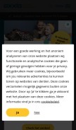 How oxxio.nl looks like on a mobile device such as an iPhone.