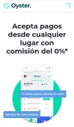 How oyster.io looks like on a mobile device such as an iPhone.