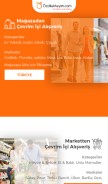 How ozdilekteyim.com looks like on a mobile device such as an iPhone.