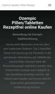 How ozempickaufen.to looks like on a mobile device such as an iPhone.