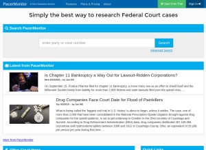How pacermonitor.com looks like on a tablet such as an iPad.