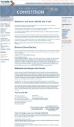 How pacinfo.com looks like on a mobile device such as an iPhone.