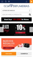How pacoperfumerias.com looks like on a mobile device such as an iPhone.