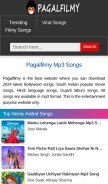 How pagalfilmy.xyz looks like on a mobile device such as an iPhone.