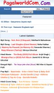 How pagalworldcom.com looks like on a mobile device such as an iPhone.
