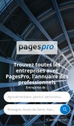 How pagespro.com looks like on a mobile device such as an iPhone.