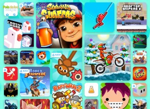How paisdelosjuegos.cr looks like on a tablet such as an iPad.
