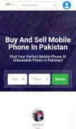 How paktalk.com looks like on a mobile device such as an iPhone.