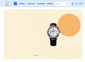 How pakwatchcollector.com looks like on a tablet such as an iPad.
