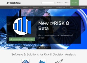How palisade.com looks like on a tablet such as an iPad.