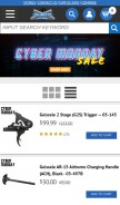 How palmettostatearmory.com looks like on a mobile device such as an iPhone.