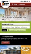 How palmharbor.com looks like on a mobile device such as an iPhone.