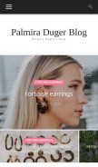 How palmiraduger.top looks like on a mobile device such as an iPhone.