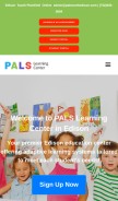 How palsnorthedison.com looks like on a mobile device such as an iPhone.