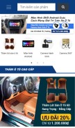 How pandaauto.vn looks like on a mobile device such as an iPhone.