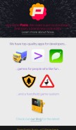 How panic.com looks like on a mobile device such as an iPhone.