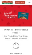 How papamurphys.com looks like on a mobile device such as an iPhone.