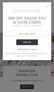 How paperculture.com looks like on a mobile device such as an iPhone.