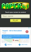 How paperio.site looks like on a mobile device such as an iPhone.