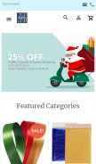 How papermart.com looks like on a mobile device such as an iPhone.