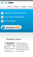 How paperrater.com looks like on a mobile device such as an iPhone.