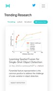 How paperswithcode.com looks like on a mobile device such as an iPhone.