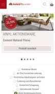 How parkettkaiser.de looks like on a mobile device such as an iPhone.