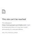 How parmilajha.com looks like on a mobile device such as an iPhone.