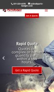 How parts-badger.com looks like on a mobile device such as an iPhone.