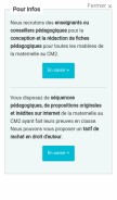How pass-education.fr looks like on a mobile device such as an iPhone.