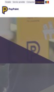 How paypoint.com looks like on a mobile device such as an iPhone.
