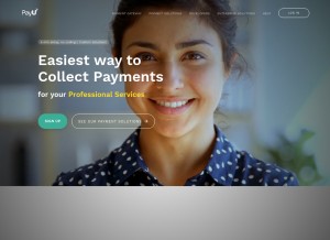 How payumoney.com looks like on a tablet such as an iPad.