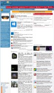 How pcastuces.com looks like on a mobile device such as an iPhone.