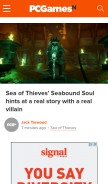 How pcgamesn.com looks like on a mobile device such as an iPhone.