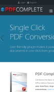 How pdfcomplete.com looks like on a mobile device such as an iPhone.