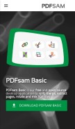 How pdfsam.org looks like on a mobile device such as an iPhone.