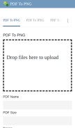 How pdftopng.org looks like on a mobile device such as an iPhone.