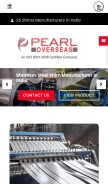 How pearlshims.com looks like on a mobile device such as an iPhone.