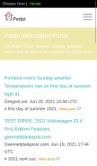 How pedpi.com looks like on a mobile device such as an iPhone.