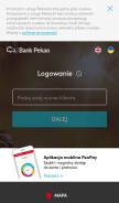 How pekao24.pl looks like on a mobile device such as an iPhone.