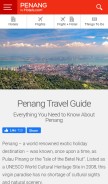 How penang.ws looks like on a mobile device such as an iPhone.
