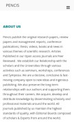 How pencis.com looks like on a mobile device such as an iPhone.