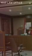 How pengacara.or.id looks like on a mobile device such as an iPhone.