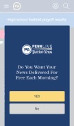 How pennlive.com looks like on a mobile device such as an iPhone.