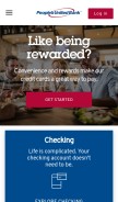 How peoples.com looks like on a mobile device such as an iPhone.