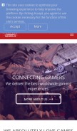 How perfectworld.com looks like on a mobile device such as an iPhone.