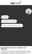 How persgroep.nl looks like on a mobile device such as an iPhone.