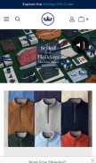 How petermillar.com looks like on a mobile device such as an iPhone.